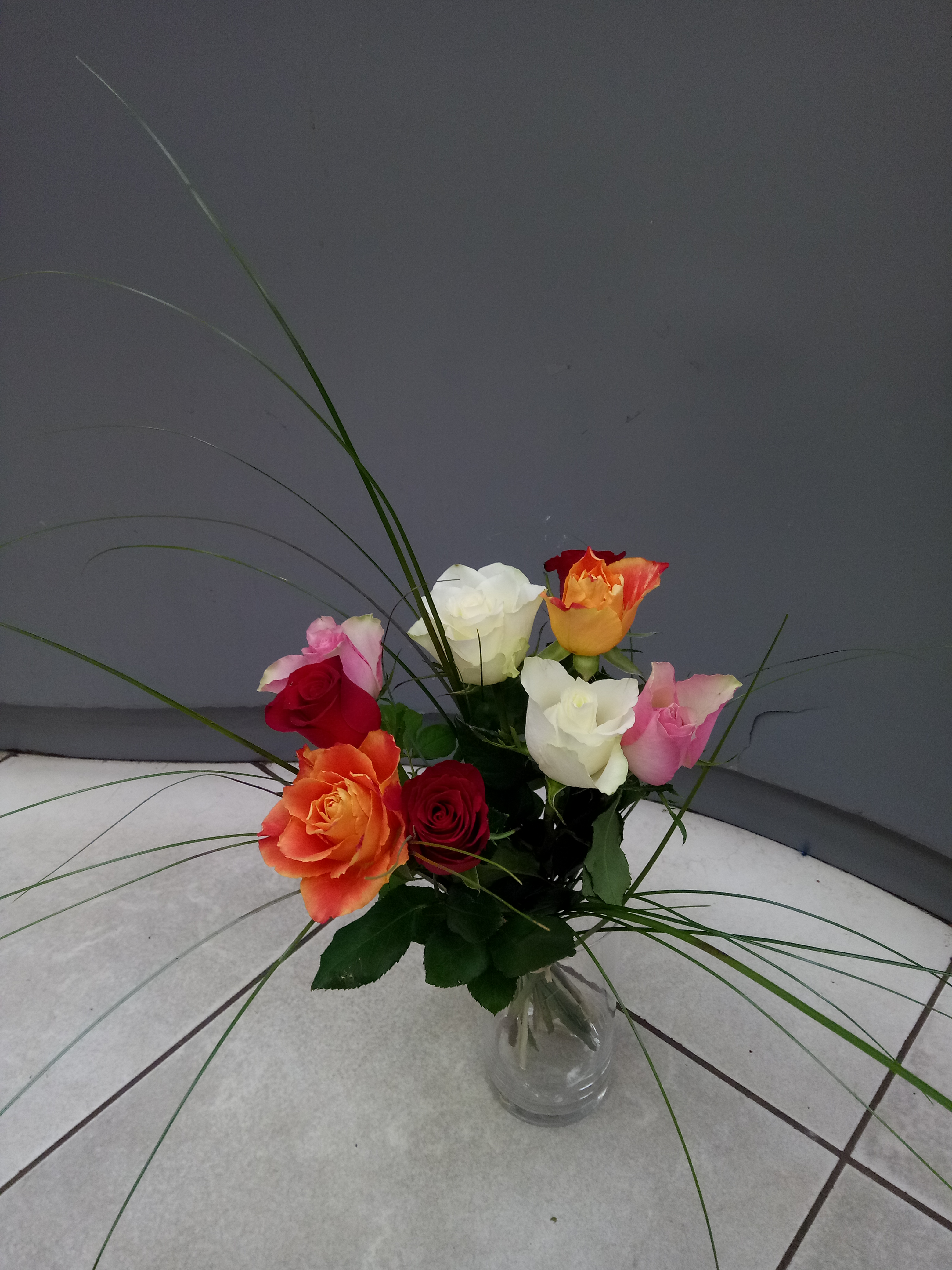 Bouquet de petites roses
