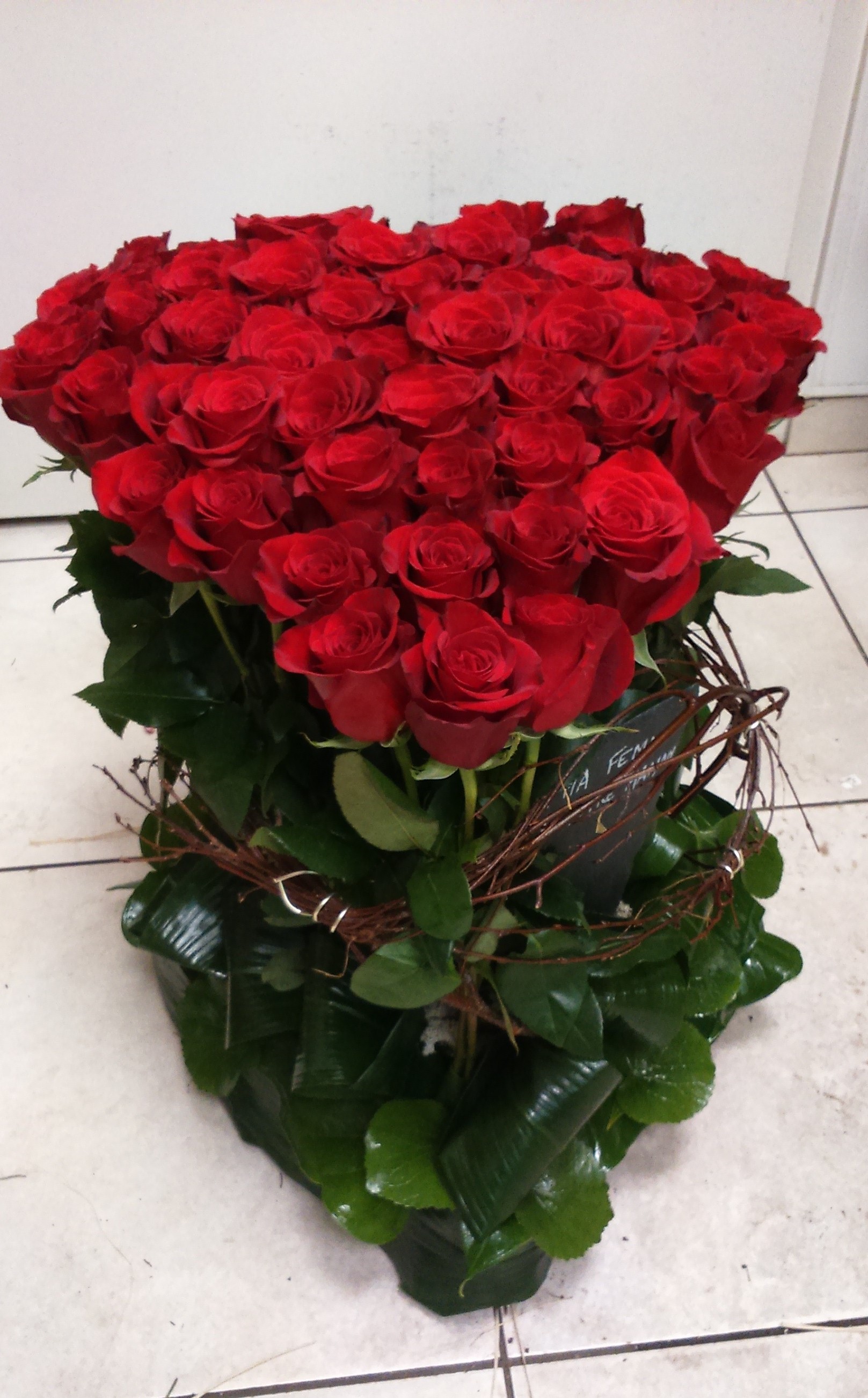 Piqué de roses 